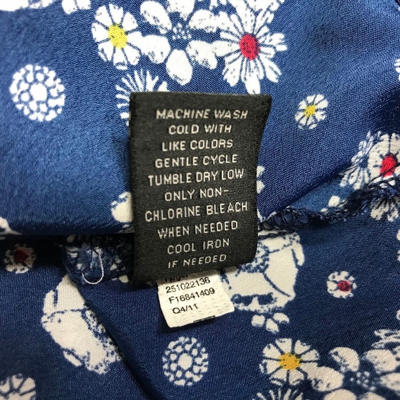 Jason Wu for Target Blue Floral Sleeveless Top - Picture 6 of 8